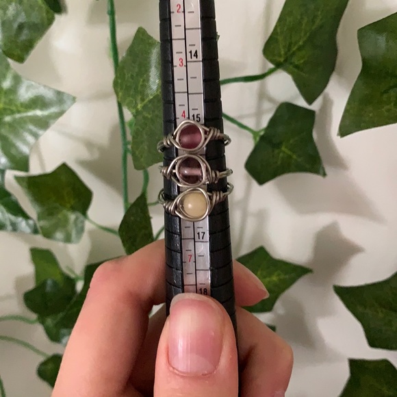 Copper wire handmade rings (size 6) - Picture 1 of 1